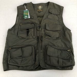 Outdoor green vest size L